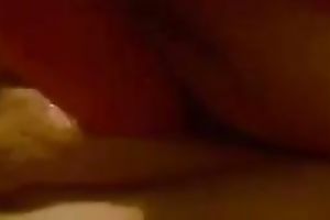 My plump playgirl satisfies herself with the help of a toy