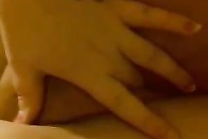 My plump playgirl satisfies herself with the help of a toy