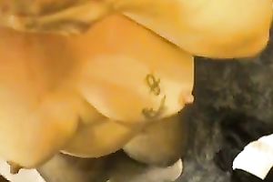 Mature and despairing white strumpet blows my BBC on web camera