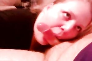 Giving a boyfriend of my roommate a quick oral-sex on web camera