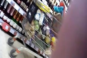 It is a very risky thing to take up upskirt movies in the supermarket