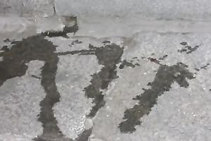 Redhead dilettante skank pees in her panties on the sidewalk