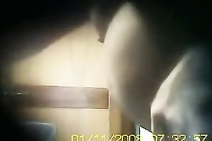 I spied on my delightful preggy hottie in the baths