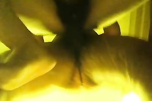 Pleasing my breasty lalin girl amateur wife with greatly bushy fur pie