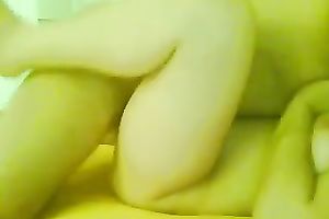 Pleasing my breasty lalin girl amateur wife with greatly bushy fur pie