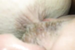 Close up POV clip with me tickling my breasty wife's nipps