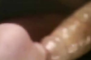 Brunette hustler enjoys engulfing my knob in homemade episode