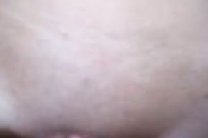 Me getting overweight bawdy cleft creampie after having steamy sex on camera