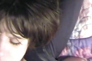 Teen girlfriend makes no doubt of that cum is admirable for her skin