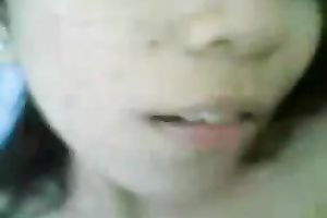 My Asian chick enjoys vehement POV sex with me