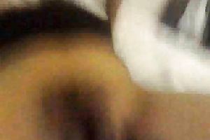 Tight unshaved fur pie of my black skinned curvy white women likes large fake penis