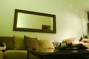 Petite harlot jumps on my shaft after engulfing it devotedly