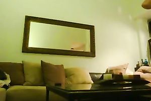 Petite harlot jumps on my shaft after engulfing it devotedly