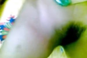 Kinky Indian wench receives her bushy pussy fingered while having steamy foreplay on camera