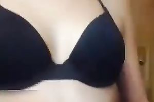 I love to rub my captivating taut cunt in front of my online viewers
