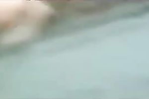 Spying on my cousin whilst this babe masturbates with marital-device outdoor