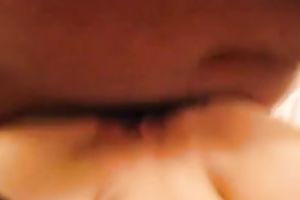 This is how my dark secret lover gapes my wet crack with his BBC