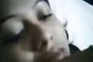 My stupid Indian brunette hair demonstrates her excellent body