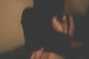 She gives him head and shows off her smutty ass for facial