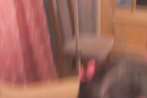 Amateur dark brown playgirl rides a dick after engulfing it ardently