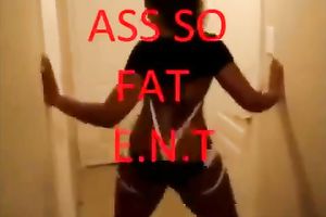 My breathtaking swarthy cheating wife twerking her wazoo in the corridor