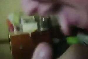 My horny bride sucks my cock and lets me cum on her tongue