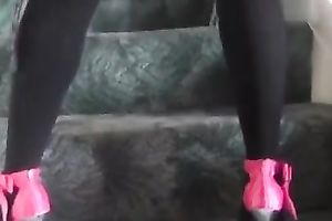 Nasty Indian auntie on homemade clip teasing me in hawt underware
