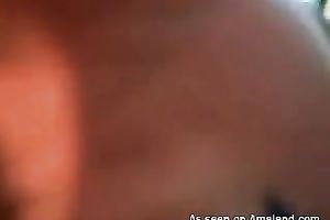 Cute blond in glasses acquires a cum facial in her dining room