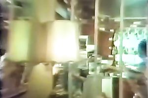 Small breasted horny babes rides long pecker of one brutal freak in car