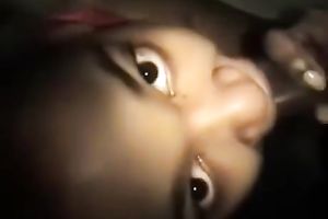 Chubby dark white women gives great blowjob to her desirous man