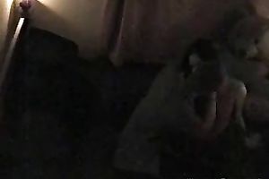 Hidden web camera scene with my buddy and his paramour making out
