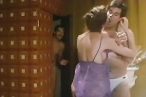 Nasty babe knows how to engulf a pecker and this babe can't live without threesomes