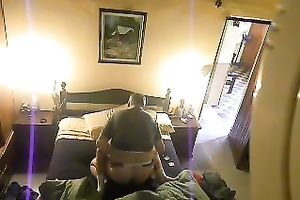 My lascivious and slaver housewife is riding my ramrod reverse cowgirl style