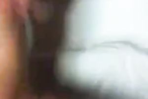 My sexually excited slender Married slut enjoys toying her rectal hole in the bedroom