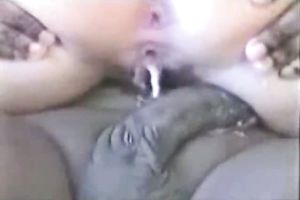 Watching Big Black Cocks Fill Tight White Pussies With Hot Cream