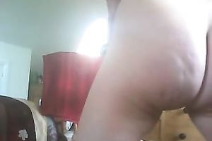 Chubby white white women filmed herself and masturbated with a sextoy