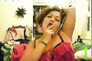 Plumpy big beautiful woman Latina cheating wife shows me her nifty butt on livecam