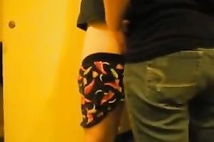 Chubby brown-haired coed sucks my shlong and swallows the ball cream