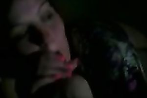 This skinny coed knows how to worship my large dark shlong