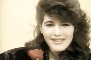 Vintage porn star Candy Shields receives fucked bad from behind