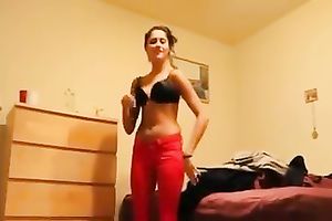 My tremendously charming GF looks great in cowgirl position