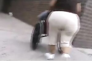 Spying on Latina housemaid of my neighbour - this babe has a biggest ass