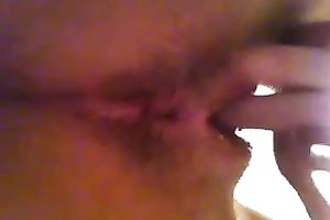 I have a fun finger fucking my lovely pussy in front of a camera