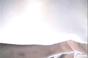 Cock crazed Asian hoochie sucks her BF's cock until that babe acquires a facial
