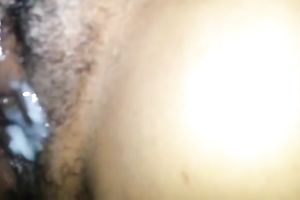 Close up POV with me pounding my black wife's wet crack