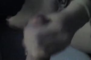 My ridiculously lascivious dirty slut wife enjoys masturbating in front of me