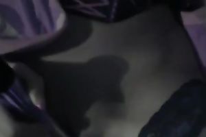 My ridiculously lascivious dirty slut wife enjoys masturbating in front of me