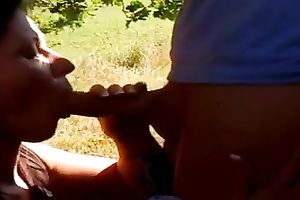 My barefaced girlfriend knows how to give outstanding oral