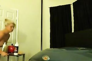 My astonishingly pretty girlfriend is proud of her large butt