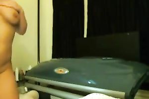 My astonishingly pretty girlfriend is proud of her large butt